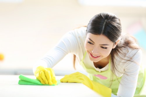 Eco-friendly home cleaning in Wimbledon bedroom