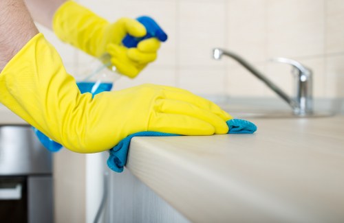 Steam cleaning equipment used for carpet cleaning in Wimbledon