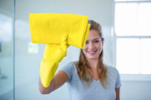 Commercial deep cleaning in Wimbledon office space